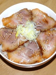煮豚ごはん (ミニ チャーシュー丼)-レシピのメイン写真