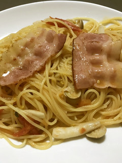 和風きのこトマトパスタ-レシピのメイン写真