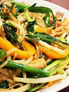 野菜たっぷり♪簡単*ピリ辛チャプチェ-レシピのメイン写真