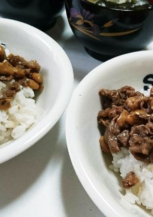 パパにも出来る◇子供達が大好き牛納豆-レシピのメイン写真