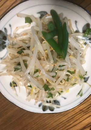 さっぱりシャキッともやしの酢ゴマ大葉和え-レシピのメイン写真