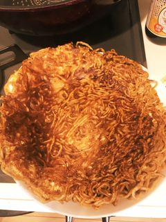 5分で出来るお好み焼き風焼きそば(簡単)-レシピのメイン写真