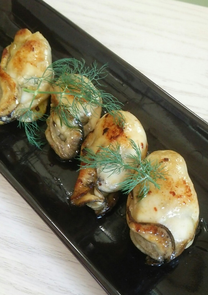 牡蠣のハーブ焼き-レシピのメイン写真