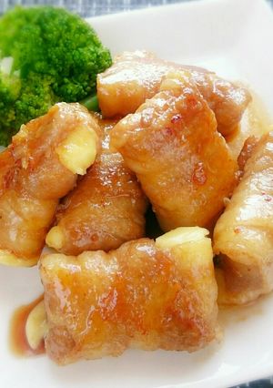簡単おつまみ★肉巻きチーズ-レシピのメイン写真