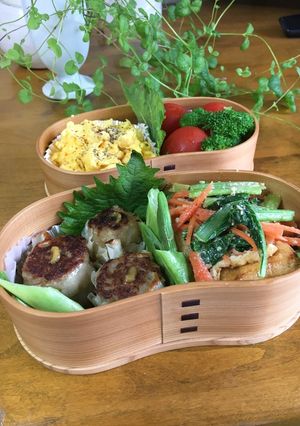 ふわふわ卵のワッパお弁当-レシピのメイン写真