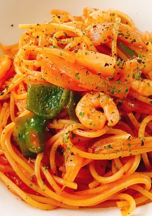 ３つの隠し味のコク旨ナポリタン-レシピのメイン写真