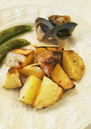 レンジ&魚焼きグリルで時短ベイクドポテト-レシピのメイン写真