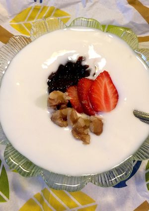 プルーンでヨーグルトソース♪-レシピのメイン写真
