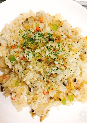 セロリ好き、冷蔵庫整理 チャーハン-レシピのメイン写真