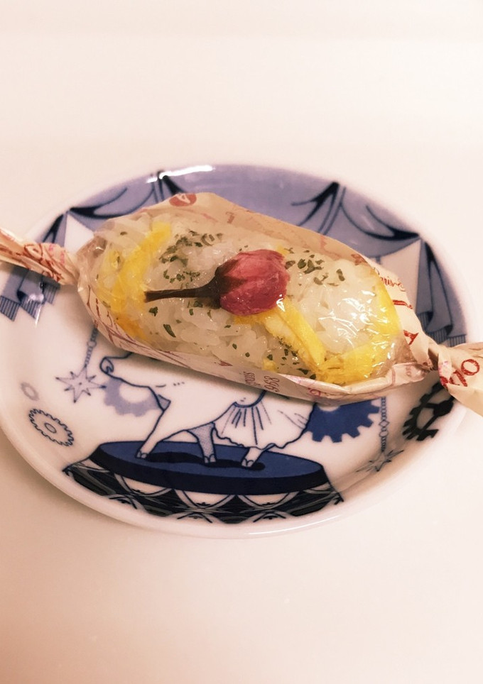 ❁桜とパセリと卵のおむすび❁-レシピのメイン写真