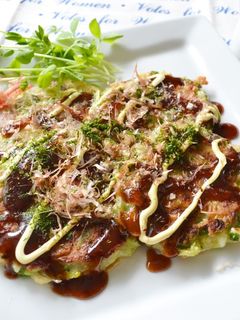 じゃこ入りヘルシーねぎ焼き♪-レシピのメイン写真