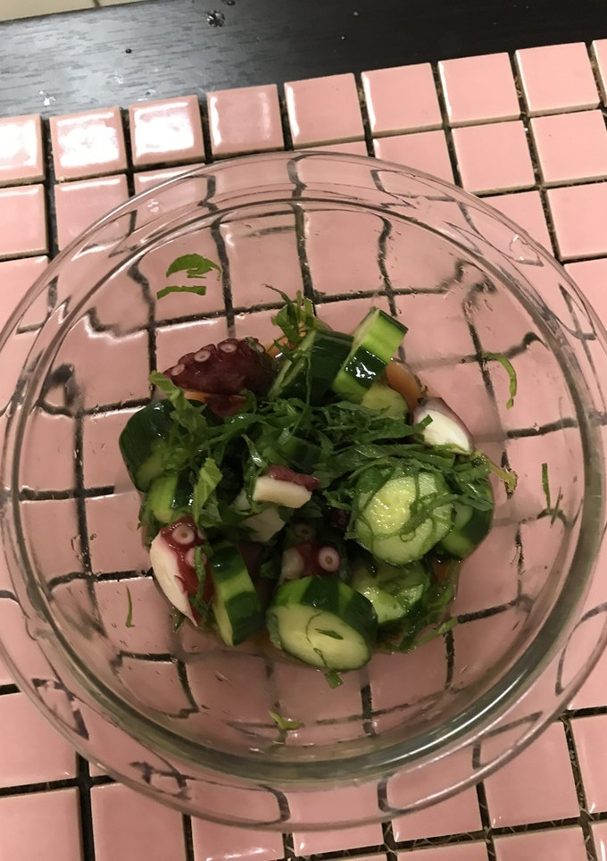 簡単 タコとキュウリの酢の物-レシピのメイン写真