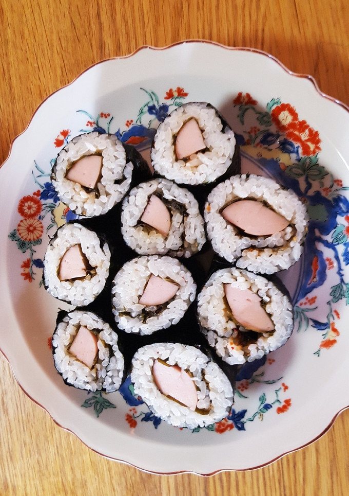 魚肉ソーセージのり巻き-レシピのメイン写真
