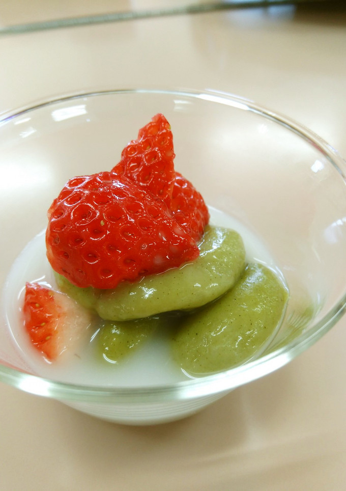 甘酒といただく抹茶白玉＊砂糖不使用！-レシピのメイン写真