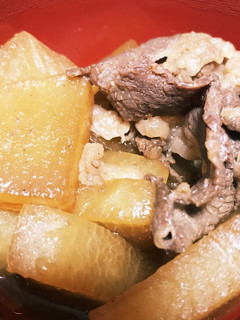 大根と牛肉のタレ煮-レシピのメイン写真