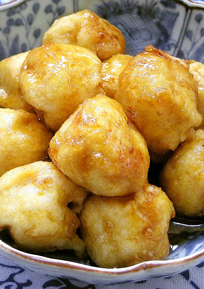 ●里芋と木綿豆腐の甘辛焼き煮●-レシピのメイン写真