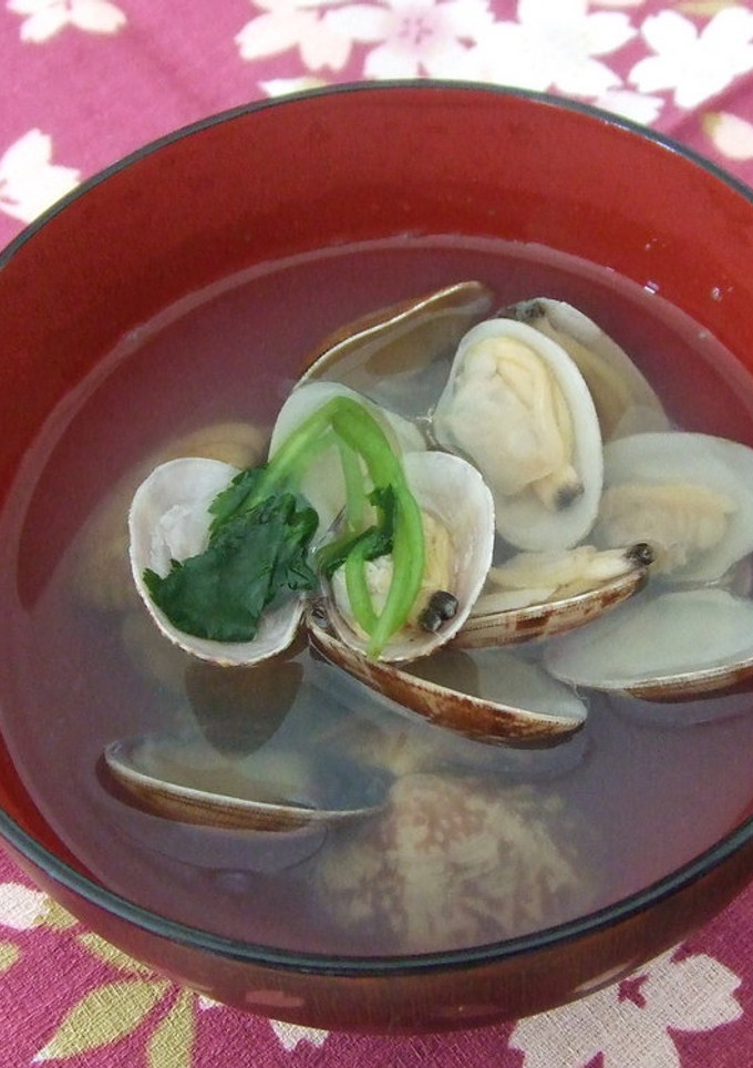 ひなまつりに♪あさりの潮汁-レシピのメイン写真