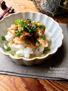 残った鶏皮で簡単おつまみ!鶏皮ポン酢-レシピのメイン写真