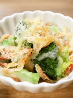 ブロッコリーと桜えびのチーズ焼き-レシピのメイン写真