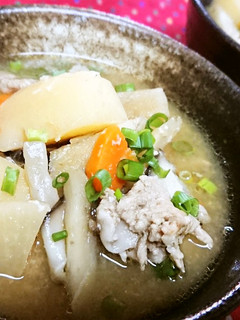 レンチンで楽チン!【豚汁】簡単★お手軽-レシピのメイン写真