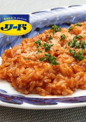圧力調理バッグで！ミートソースリゾット風-レシピのメイン写真