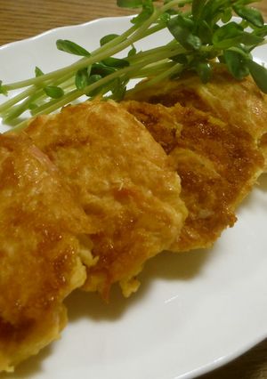 大根＆長芋ふわふわ焼き♪お弁当にも-レシピのメイン写真