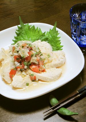 超簡単！レモンで爽快☆和風サラダチキン！-レシピのメイン写真