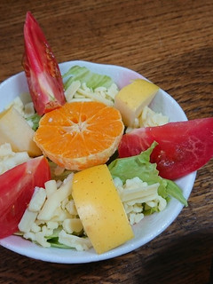 簡単✨フルーティーな彩りサラダ-レシピのメイン写真