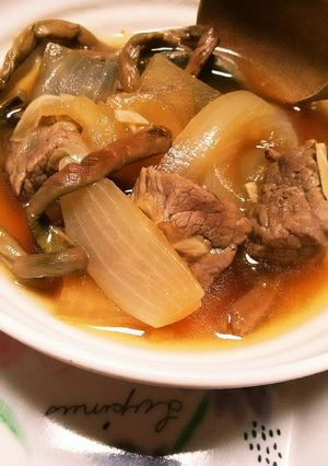 暑い時期にピッタリ❗ピリ辛牛肉スープ-レシピのメイン写真