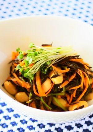 ひじきと大豆のサラダ-レシピのメイン写真