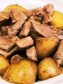 簡単☆新じゃがと豚肉の炒めもの-レシピのメイン写真