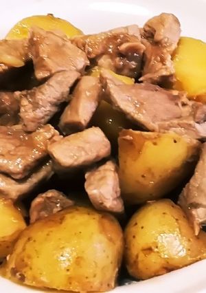 簡単☆新じゃがと豚肉の炒めもの-レシピのメイン写真