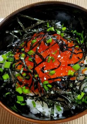 イクラ丼-レシピのメイン写真