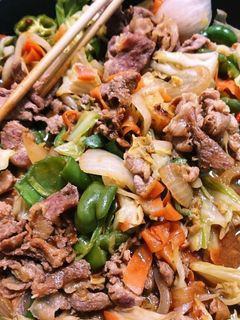 中華風肉野菜炒め-レシピのメイン写真