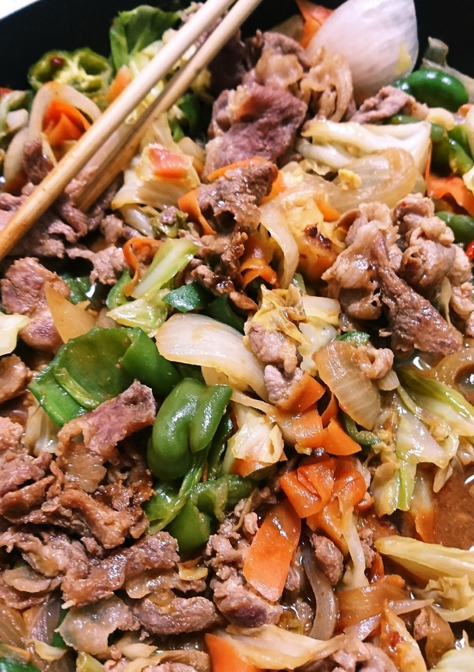 中華風肉野菜炒め-レシピのメイン写真
