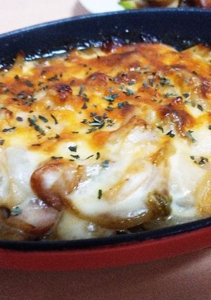 新玉ねぎとキャベツの甘み☆チーズ焼き☆-レシピのメイン写真