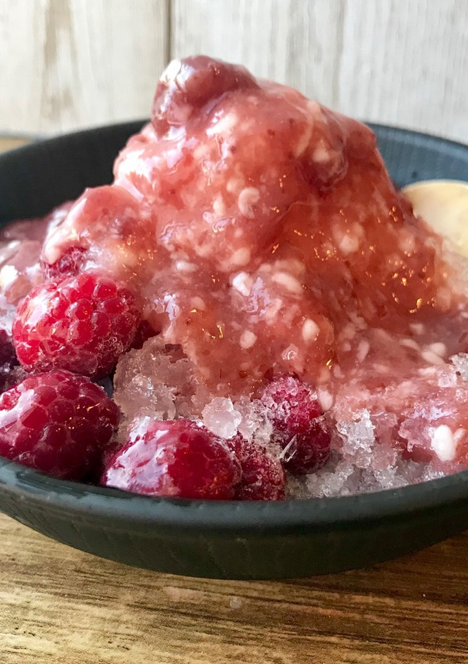 いちごあま酒かき氷-レシピのメイン写真