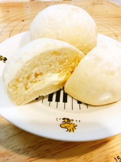 Wクリーム白パン-レシピのメイン写真