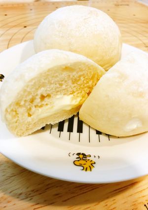 Wクリーム白パン-レシピのメイン写真