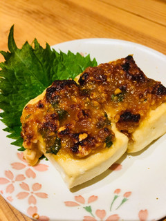 ピーナッツと大葉入り☆豆腐の田楽-レシピのメイン写真