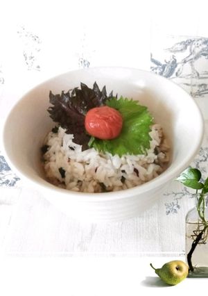 さっぱりほうじ茶の冷やし茶漬け-レシピのメイン写真