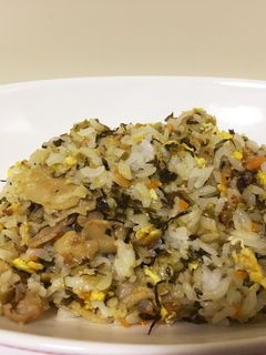 豚バラ肉と高菜の炒飯-レシピのメイン写真