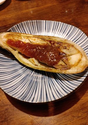 白ナスのゆず味噌のせ-レシピのメイン写真