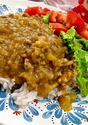 セロリ入りタコライス風味カレー-レシピのメイン写真
