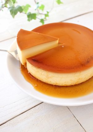 つやつや〜！なめらかプリンケーキ-レシピのメイン写真