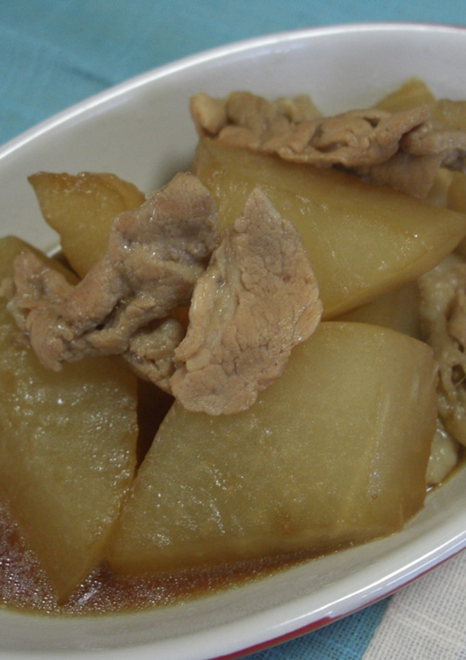 大根と豚肉のしょう油煮-レシピのメイン写真