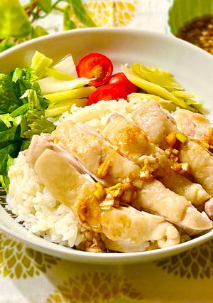 簡単！炊飯器☆カオマンガイ-レシピのメイン写真