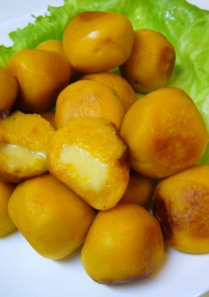 チーズinかぼちゃ餅☆-レシピのメイン写真