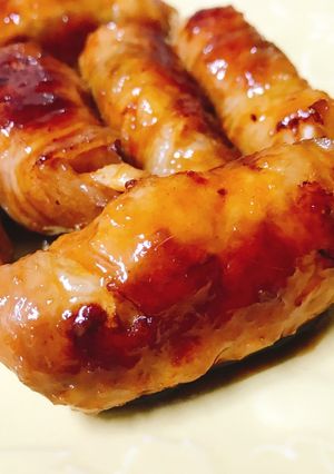 キャベツの肉巻き〜生姜焼き風〜-レシピのメイン写真