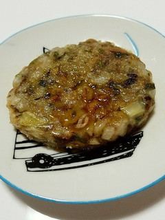 【簡単!】サバ缶で大葉入りハンバーグ-レシピのメイン写真
